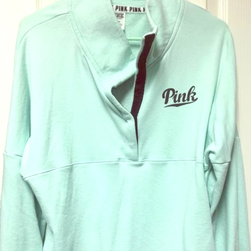 Snap neck oversized sweater